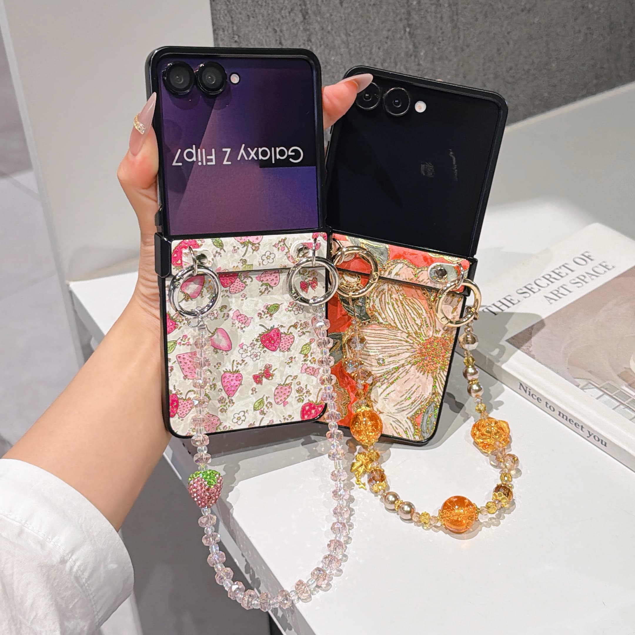 Hinge Protection PU Leather Co - Phone Cases With Straps のレビューと価格