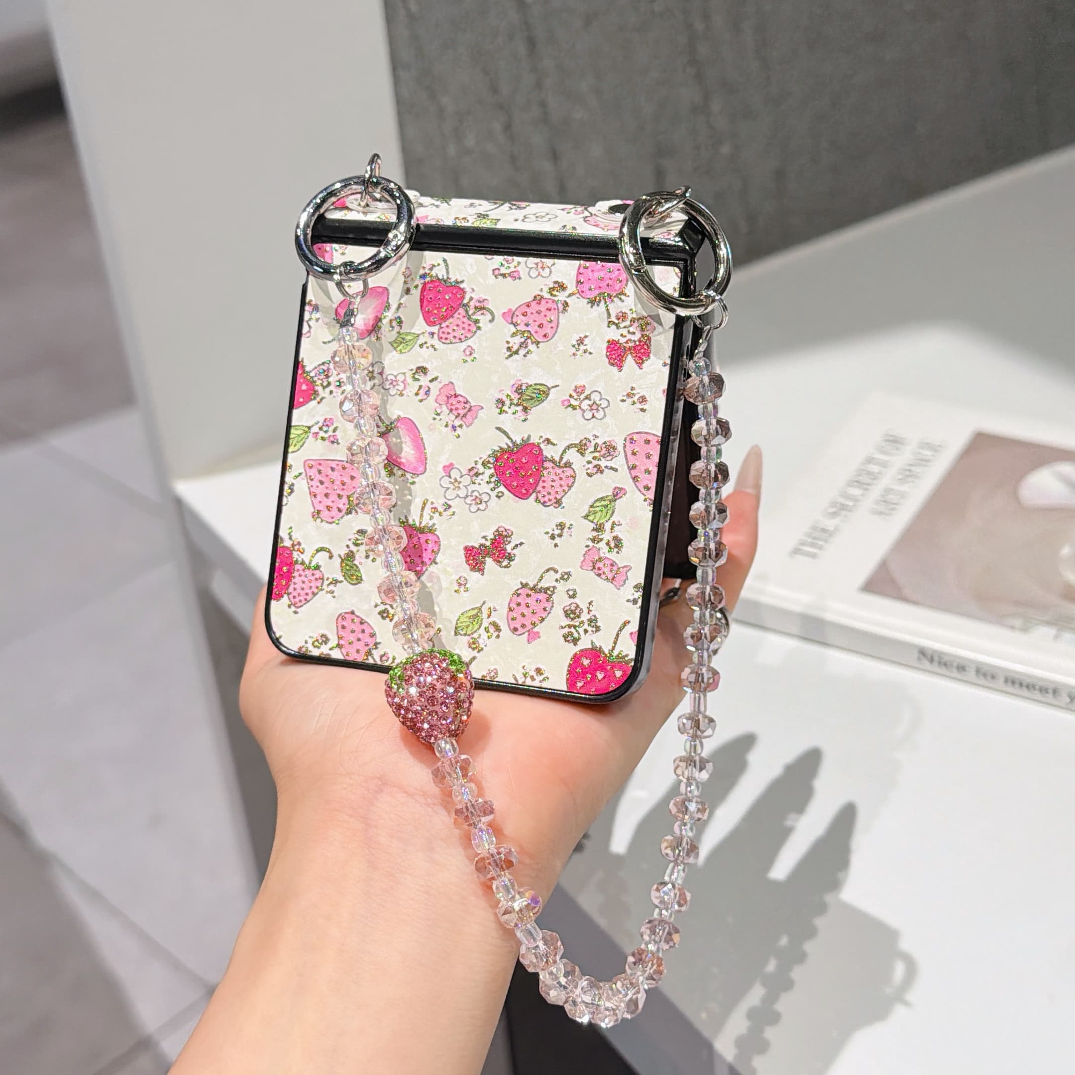 Hinge Protection PU Leather Co - Phone Cases With Straps のレビューと価格