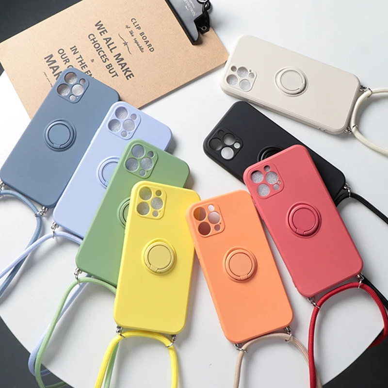Necklace Lanyard Rope Ring Hol - Phone Cases Arc のレビューと価格