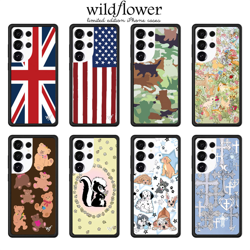 Wildflower Union Jack Flag of - Phone Cases Uk Samsung のレビューと価格