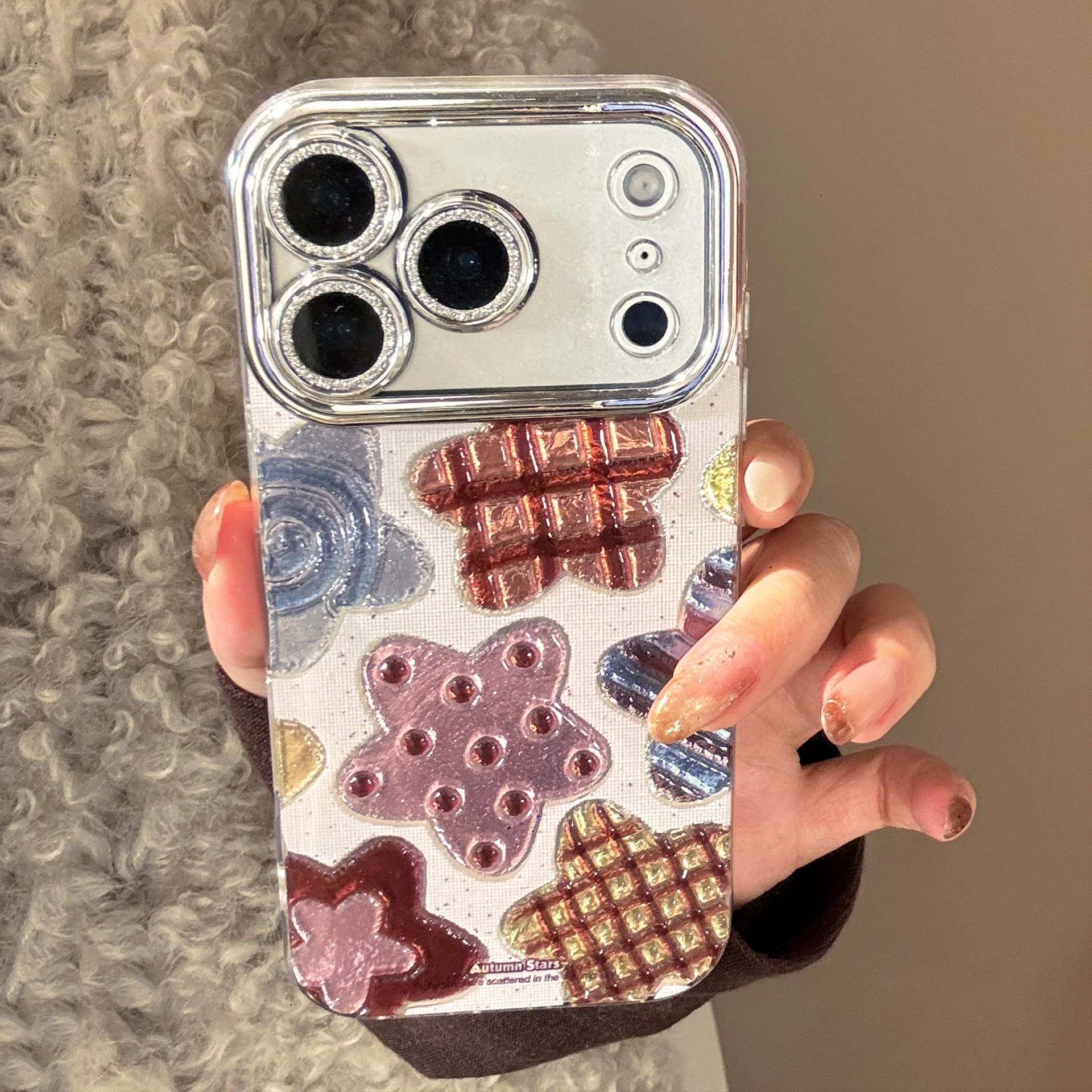 Korean Colorful Stars Glitter  - Phone Cases Unique のレビューと価格