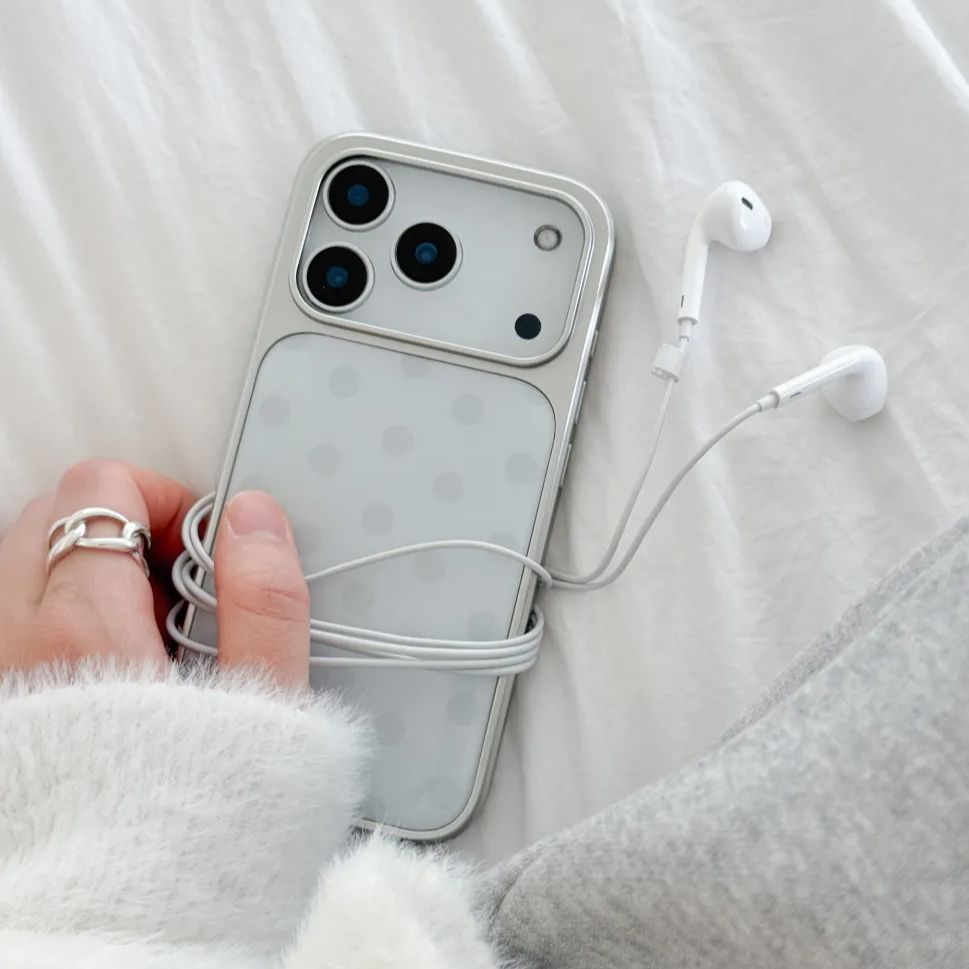 Korean Ins Minimalist Blue Pol - Phone Cases Blue のレビューと価格
