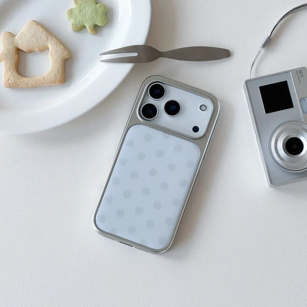 Korean Ins Minimalist Blue Pol - Phone Cases Blue のレビューと価格
