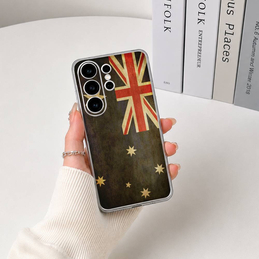Flag of Australia Clear Phone  - Phone Cases Australia のレビューと価格