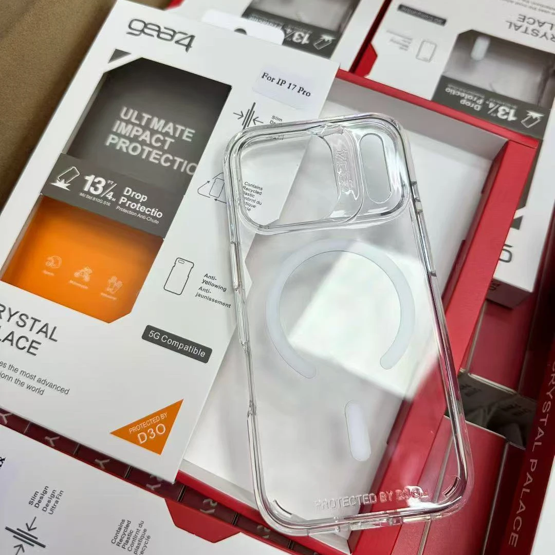 Gear4 Clear Armor Shockproof f - Clear Magsafe Case のレビューと価格
