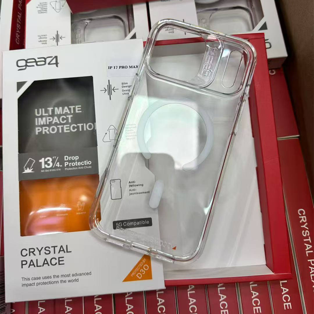 Gear4 Clear Armor Shockproof f - Clear Magsafe Case のレビューと価格