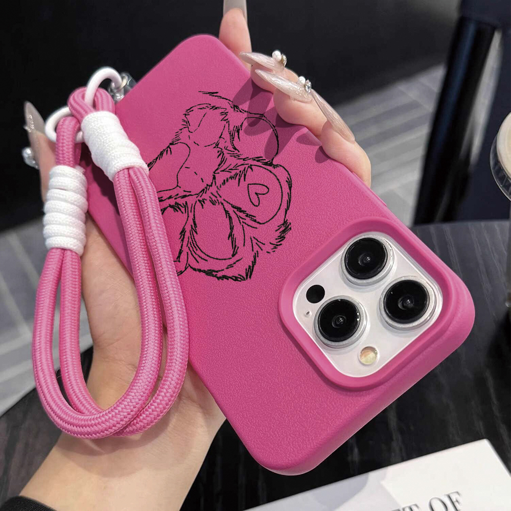 Amiable Dog Paw Beans INS Hand - Phone Cases With Straps のレビューと価格