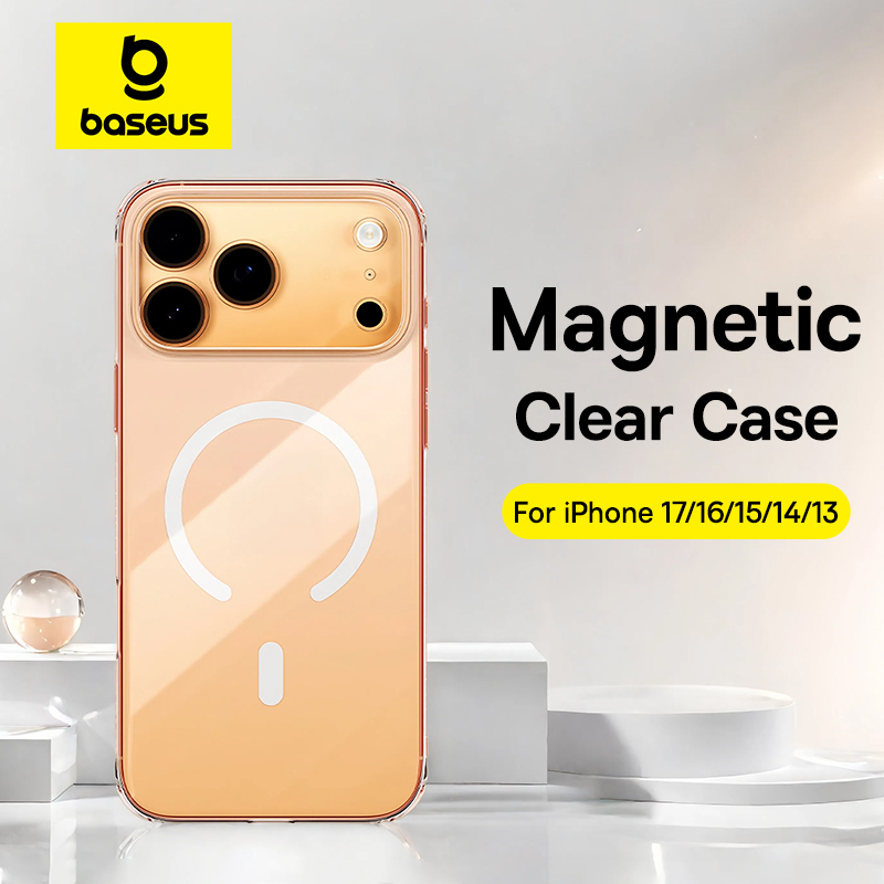 Baseus Magnetic Case For iPhon - Clear Magsafe Case のレビューと価格