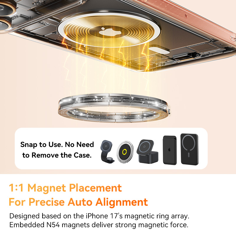 Baseus Magnetic Case For iPhon - Clear Magsafe Case のレビューと価格