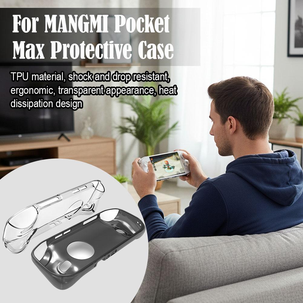 For MangMi Pocket Max TPU Tran - Transparent Thin Case のレビューと価格