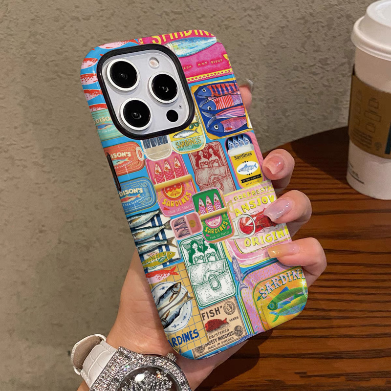Design-conscious sardine cans  - Phone Cases You Can Design のレビューと価格