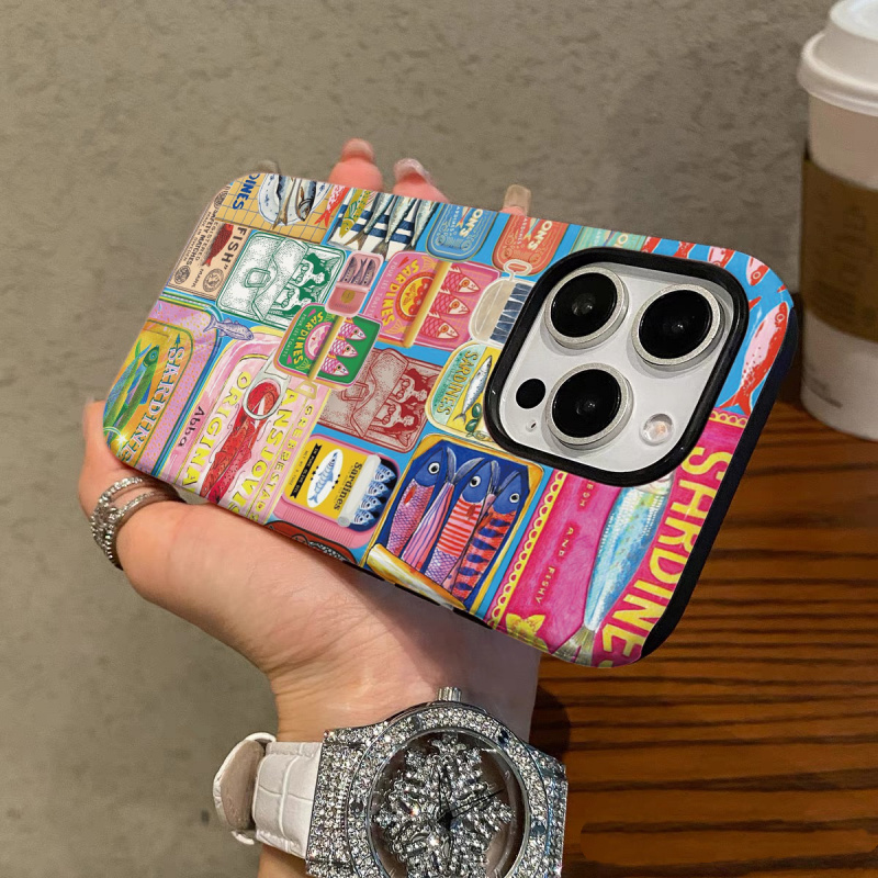 Design-conscious sardine cans  - Phone Cases You Can Design のレビューと価格