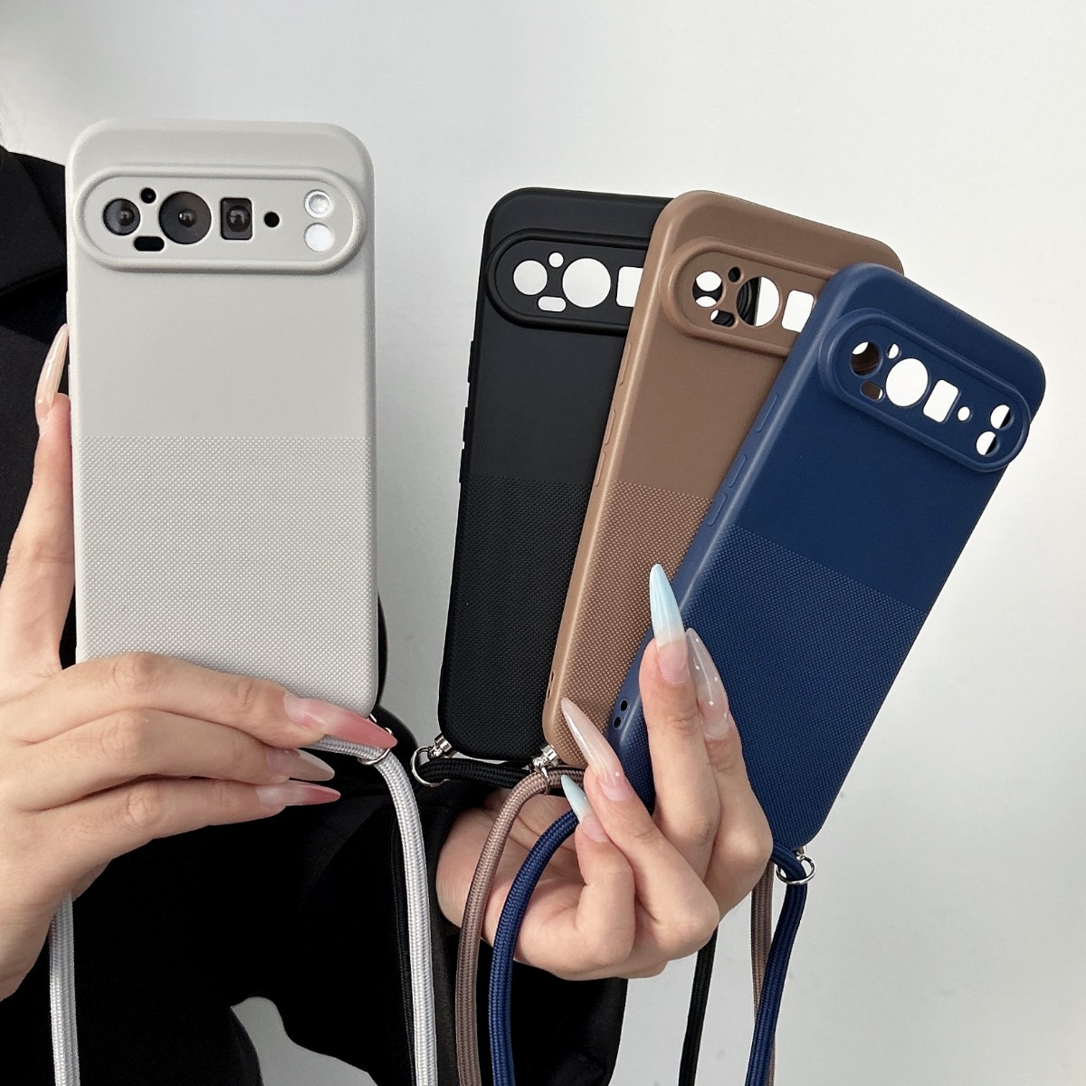 Crossbody Lanyard Strap Matte  - Phone Cases With Straps のレビューと価格