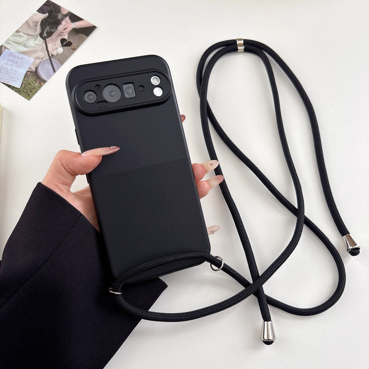 Crossbody Lanyard Strap Matte  - Phone Cases With Straps のレビューと価格
