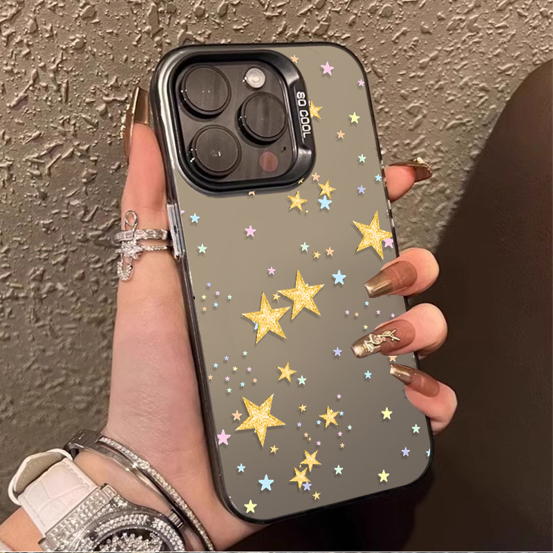 Colorful Star Pattern Matte Ha - Phone Cases Redmi のレビューと価格