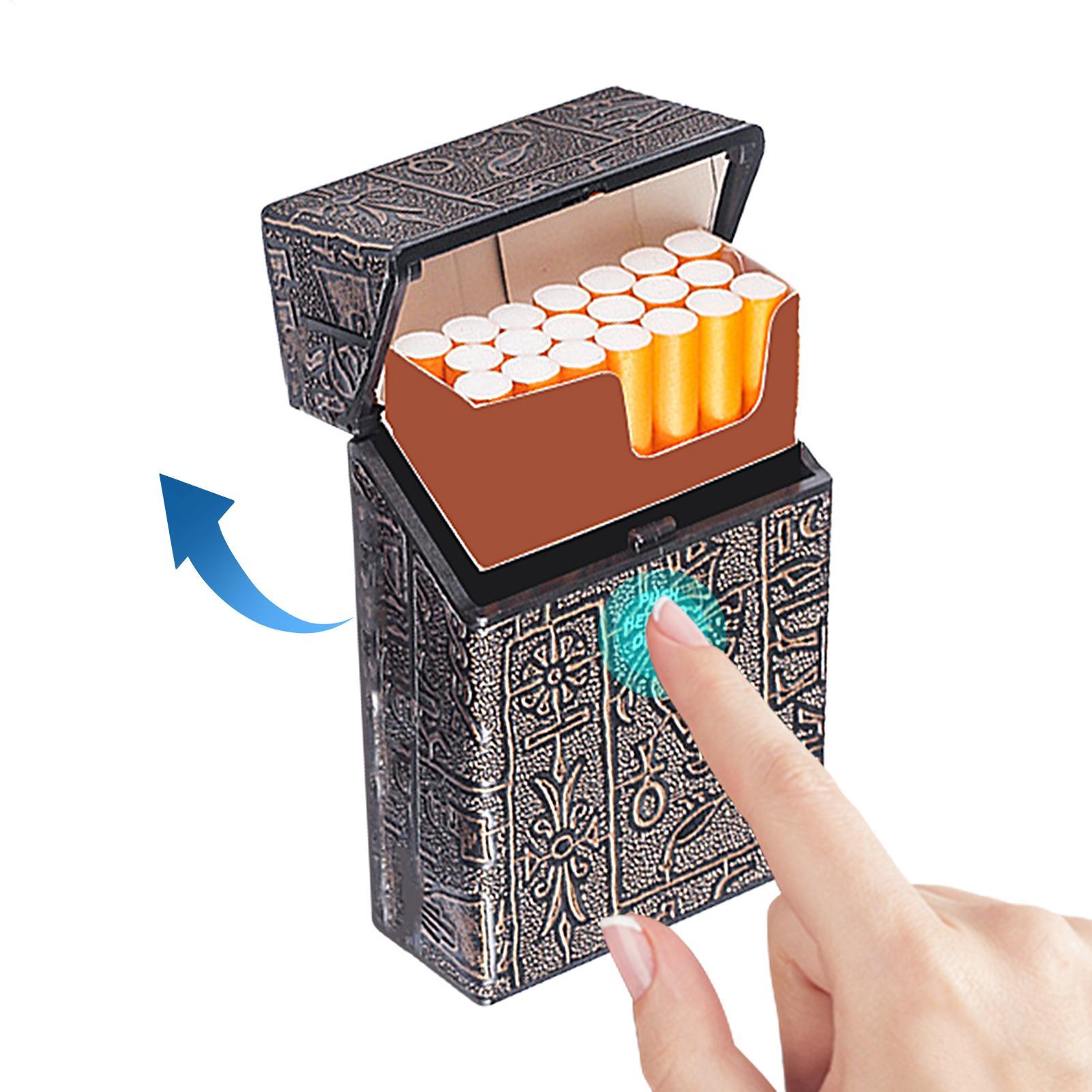 20 Capacity Cigarettes Box Pla - Transparent Thin Case のレビューと価格
