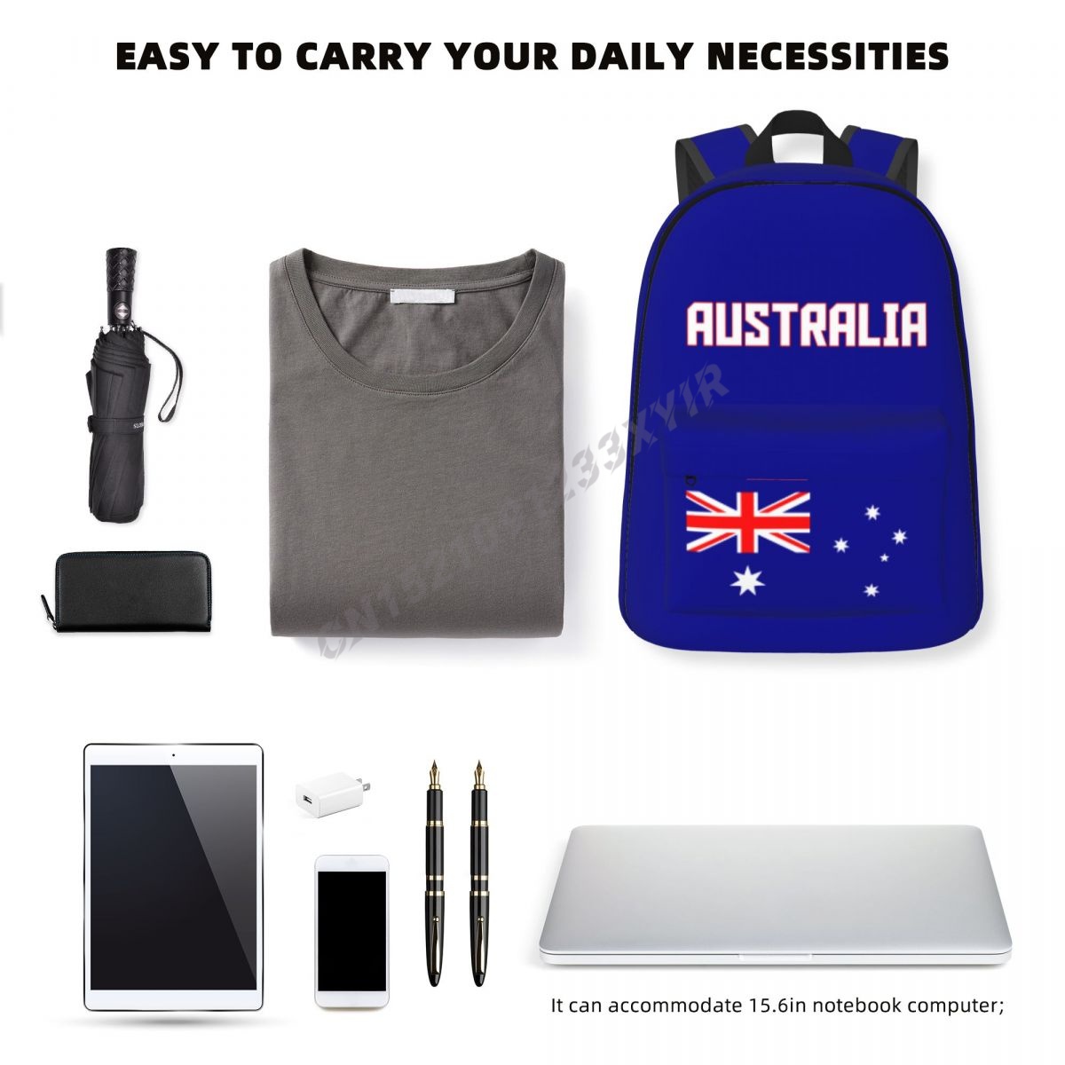 Unisex Backpack Australia Flag - Phone Cases Australia のレビューと価格
