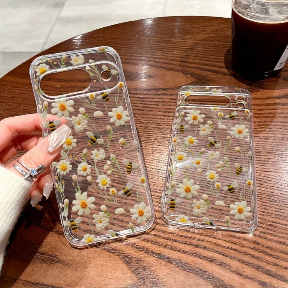 Cute Honeybee Flower Pattern S - Phone Cases Google Pixel 10 Pro のレビューと価格