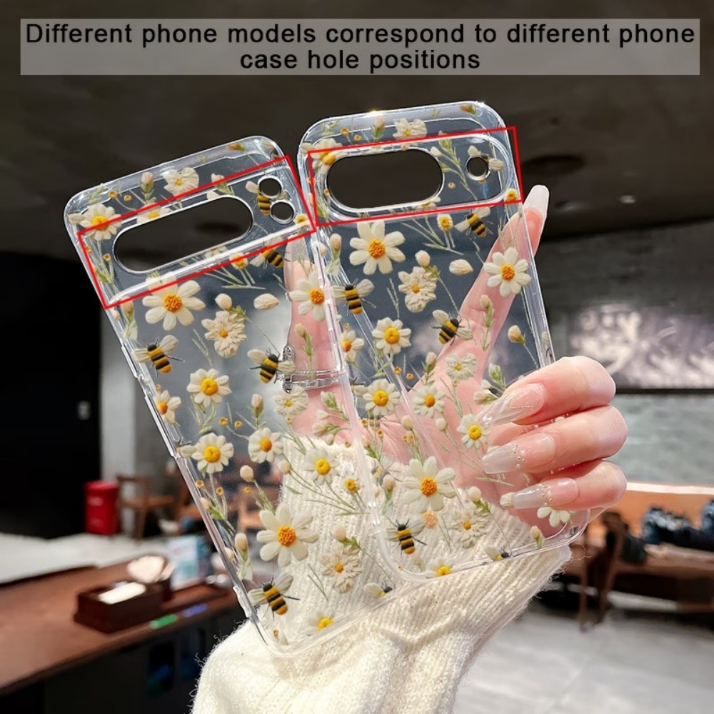 Cute Honeybee Flower Pattern S - Phone Cases Google Pixel 10 Pro のレビューと価格
