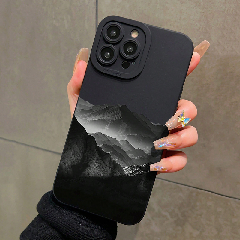 Black Mountain INS Design Sili - Phone Cases Redmi のレビューと価格