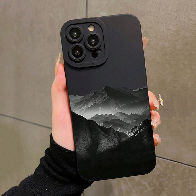 Black Mountain INS Design Sili - Phone Cases Redmi のレビューと価格