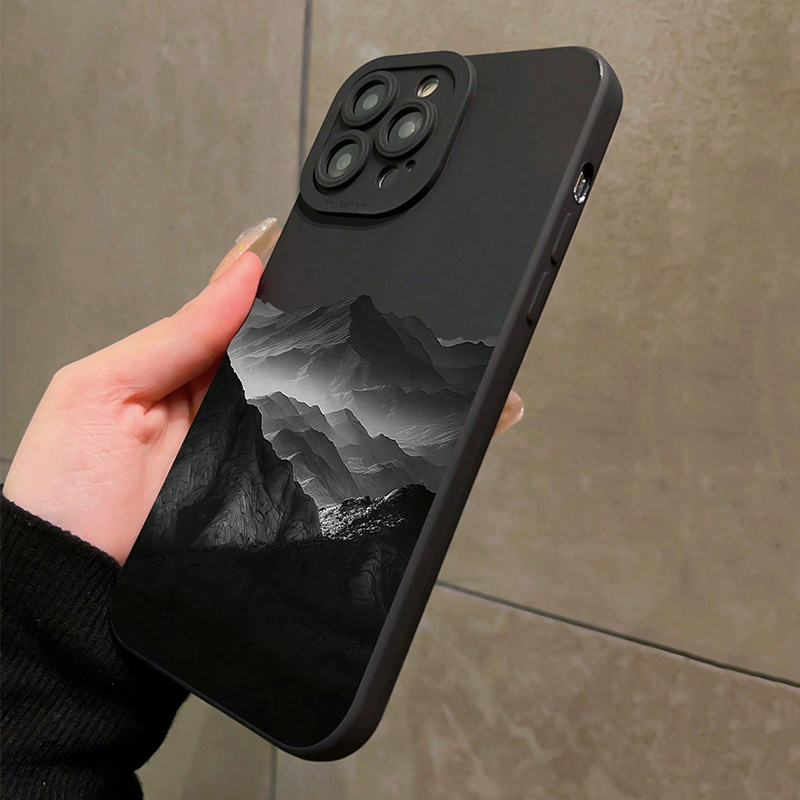 Black Mountain INS Design Sili - Phone Cases Redmi のレビューと価格