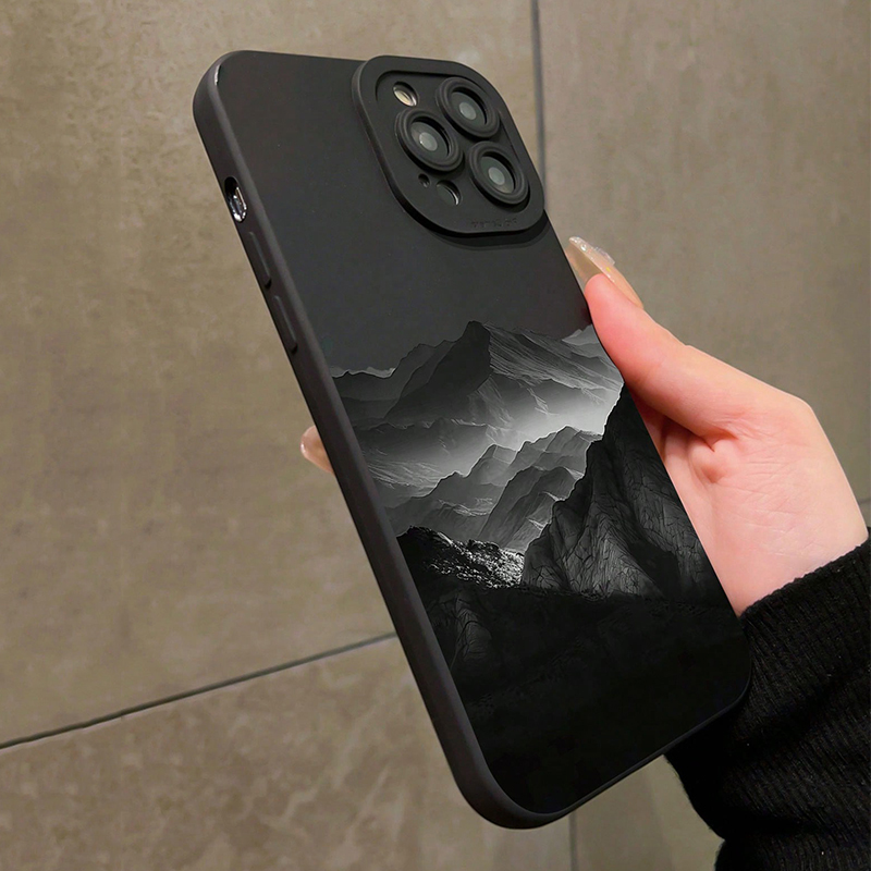 Black Mountain INS Design Sili - Phone Cases Redmi のレビューと価格