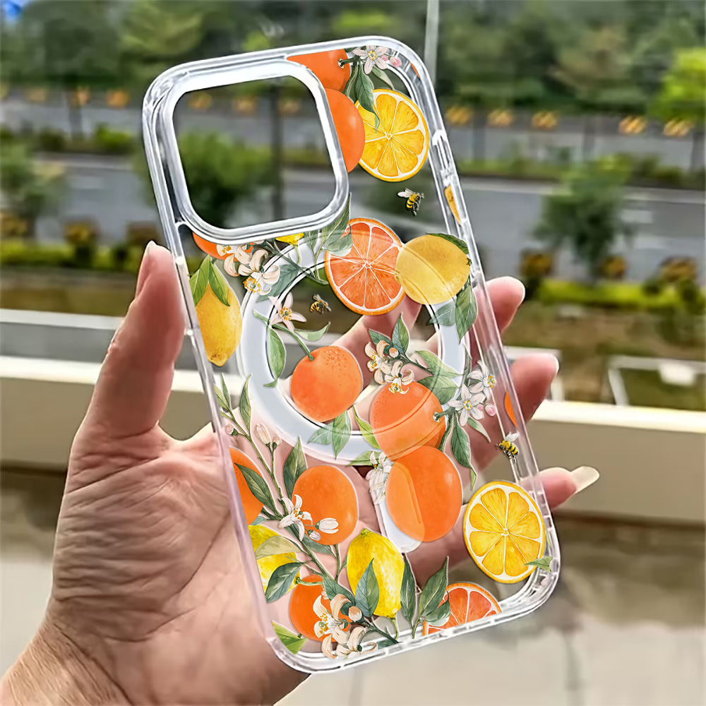 Summer Lemon Phone Case for iP - Clear Magsafe Case のレビューと価格