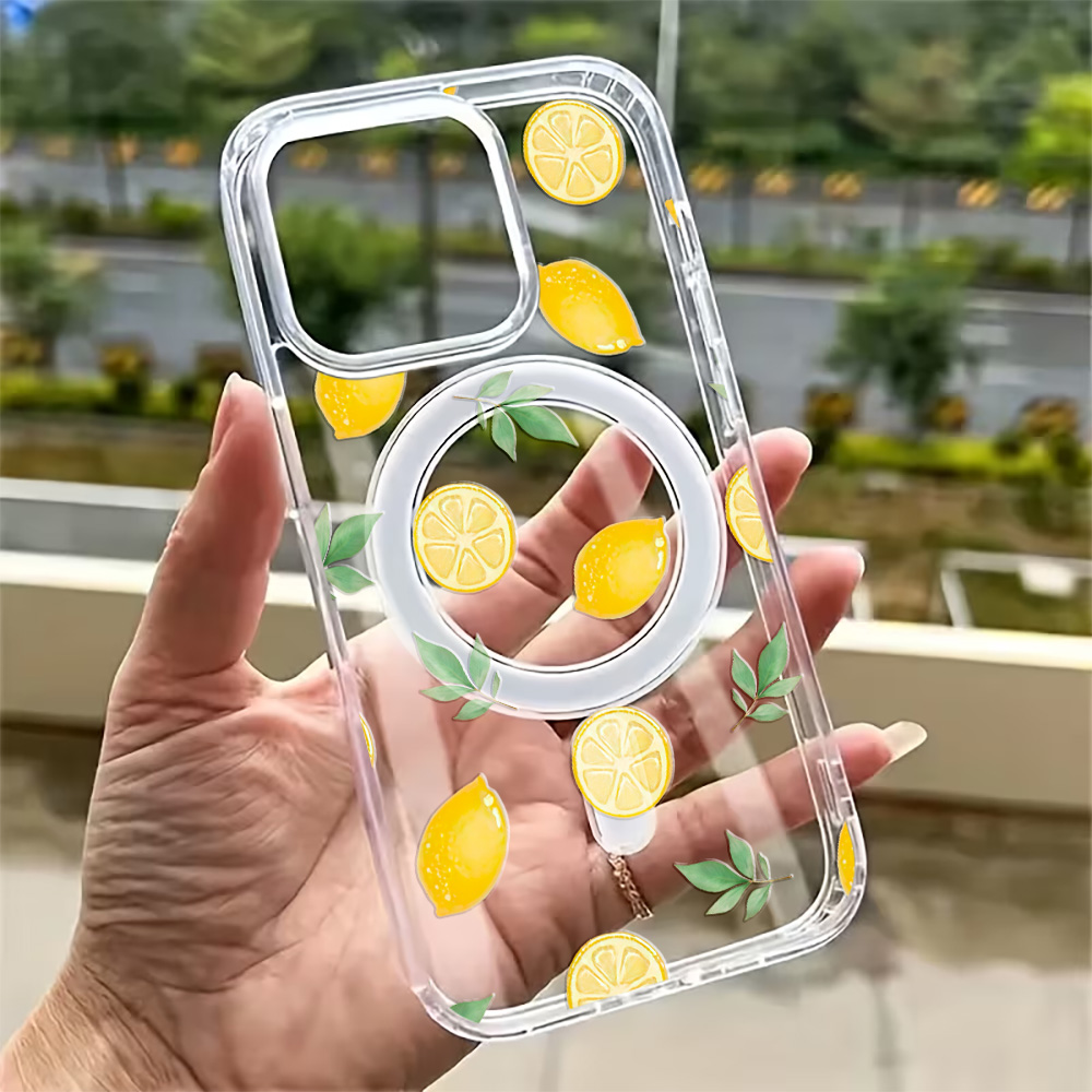 Summer Lemon Phone Case for iP - Clear Magsafe Case のレビューと価格