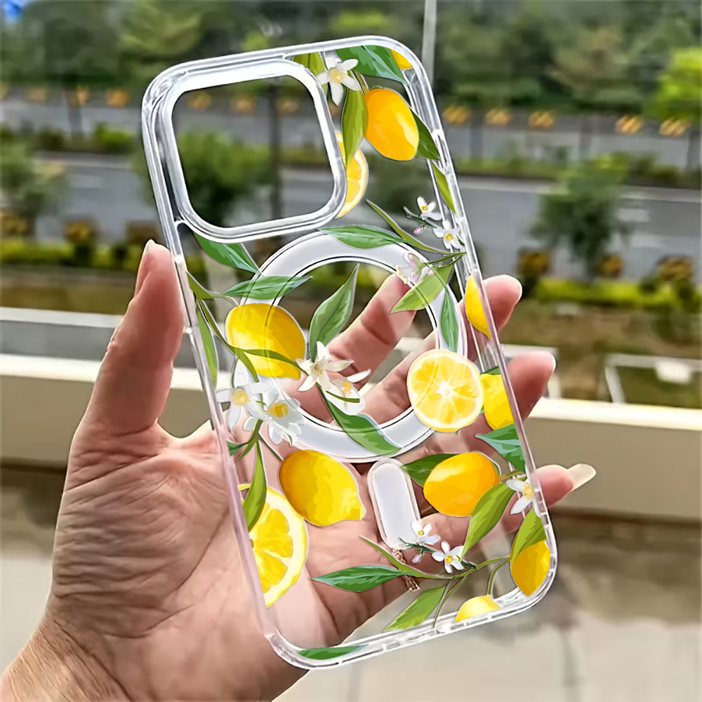Summer Lemon Phone Case for iP - Clear Magsafe Case のレビューと価格