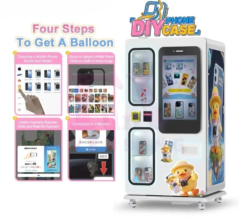 Self Service DIY Phone Case Ve - Phone Cases Vending Machine のレビューと価格