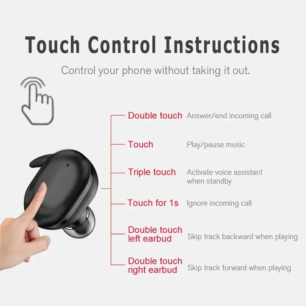 Y30 TWS Bluetooth Earphones 5. - Phone Cases Pk のレビューと価格