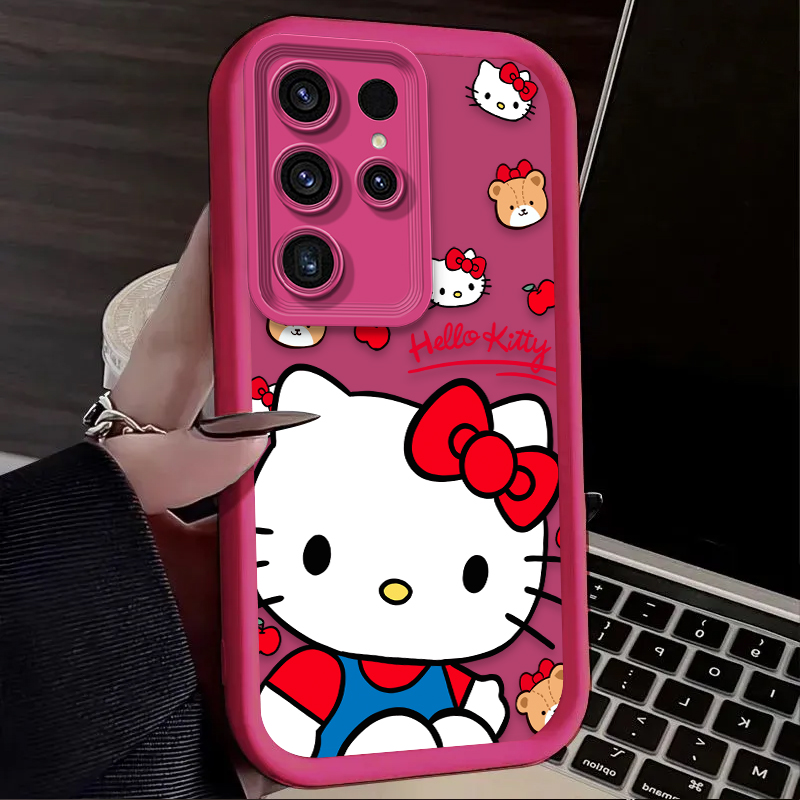 Sanrio Hello Kitty Silicone Ca - Phone Cases For Samsung S21 5G のレビューと価格
