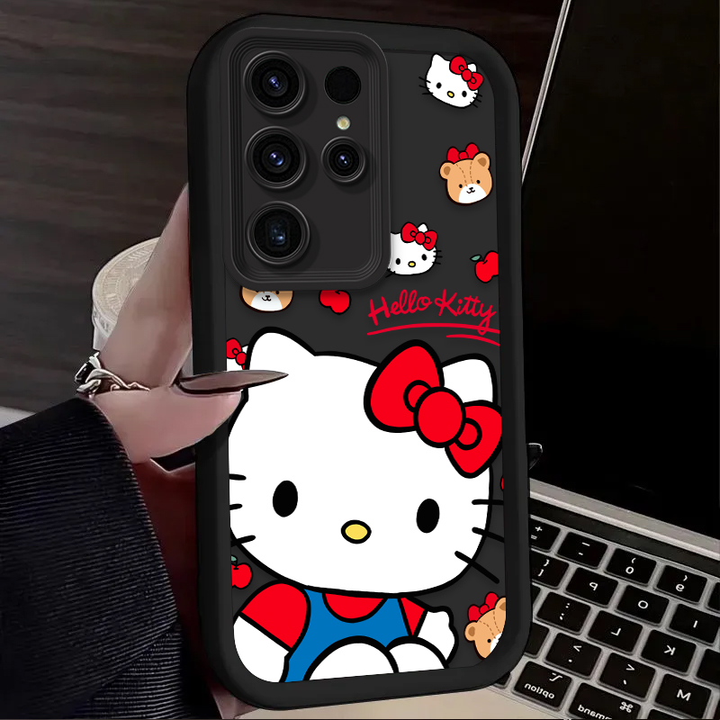 Sanrio Hello Kitty Silicone Ca - Phone Cases For Samsung S21 5G のレビューと価格