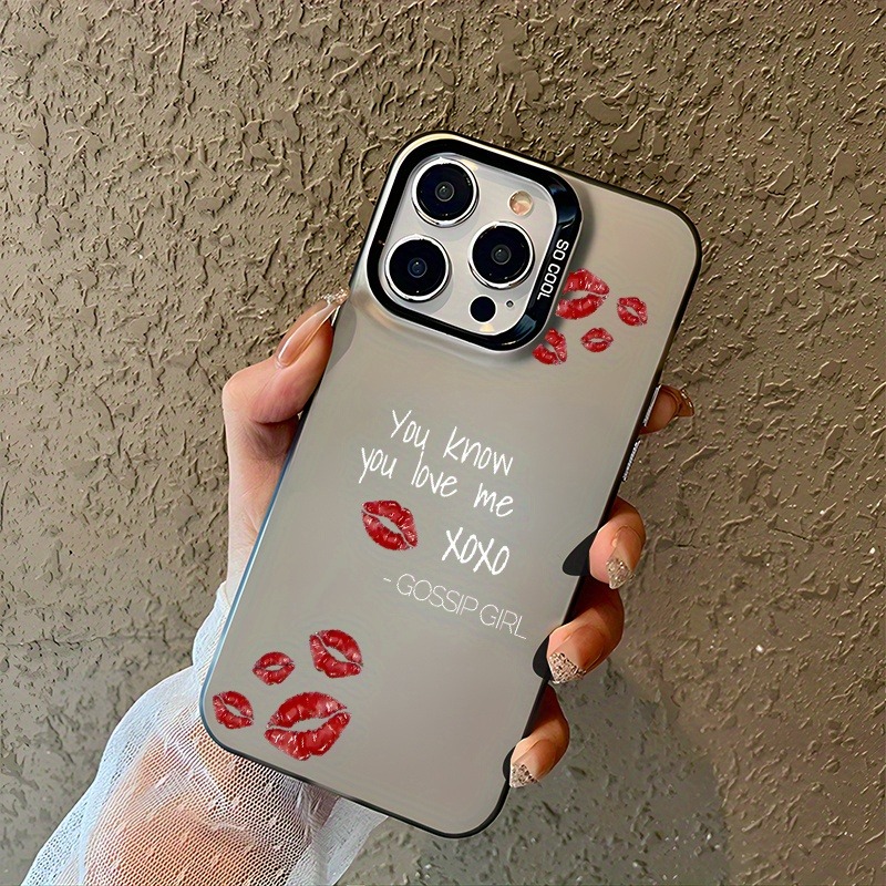 A Stylish Gossip-Themed Lip Pr - Phone Cases You Can Design のレビューと価格