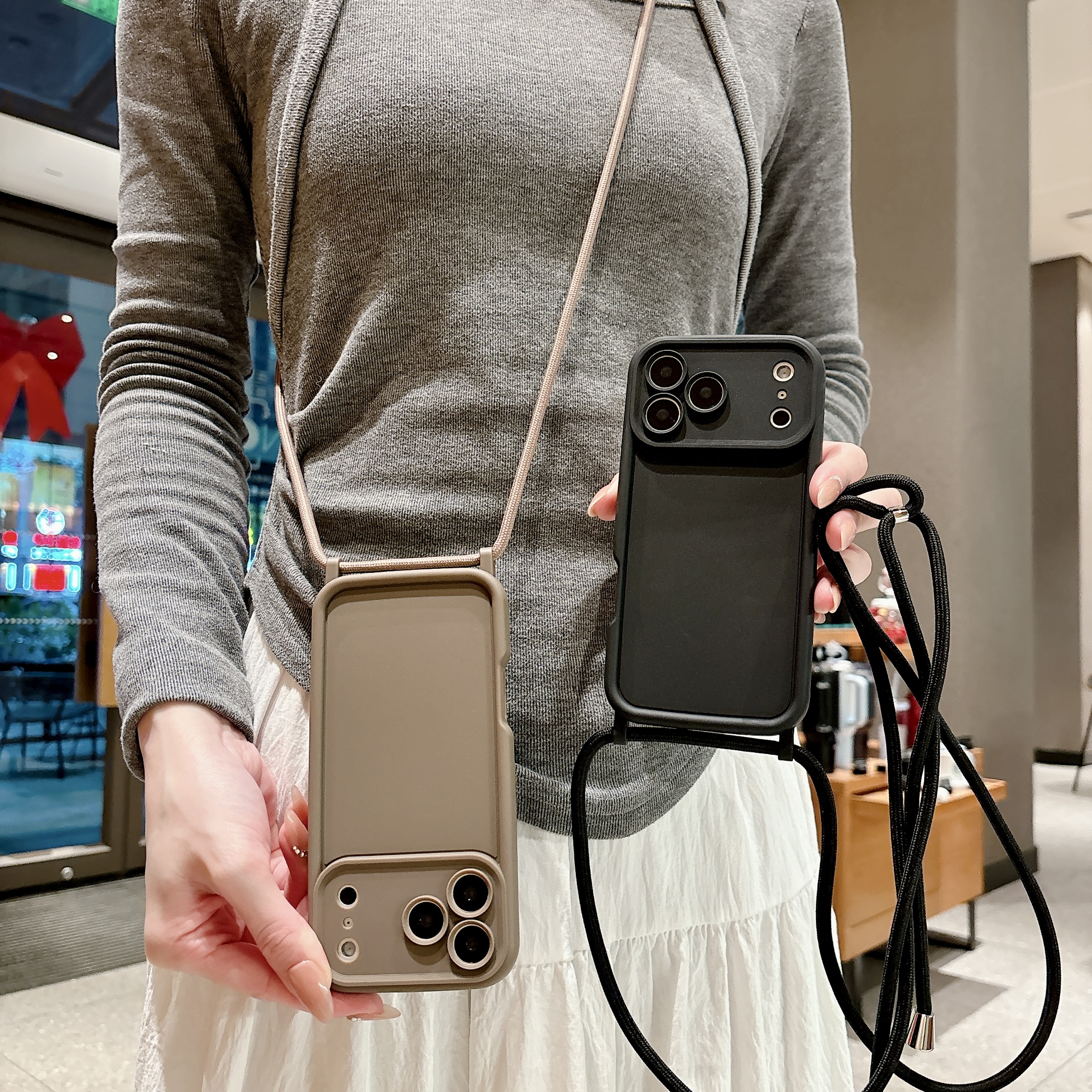 Phone Case For iPhone 17 16 15 - Phone Cases With Straps のレビューと価格