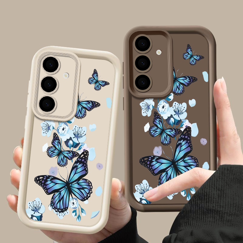 Blue Butterfly TPU Case For Sa - Phone Cases Blue のレビューと価格