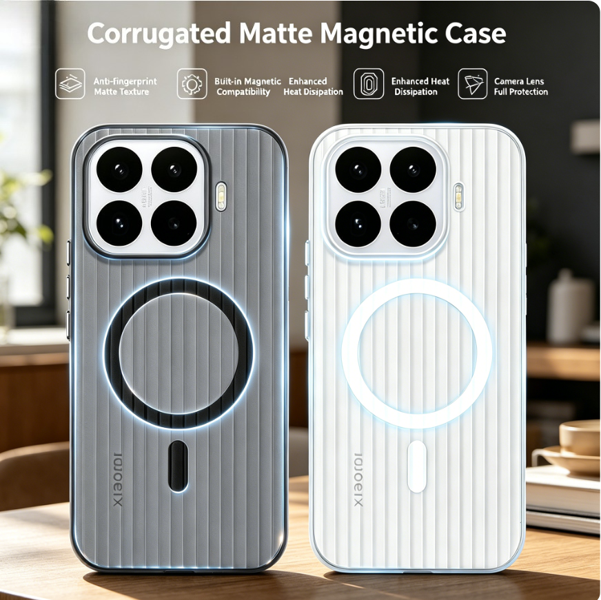 3D Transparent Matte Corrugate - Clear Magsafe Case のレビューと価格