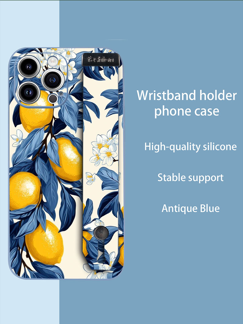 Fruit Lemon Colorful Star Flow - Phone Cases With Straps のレビューと価格