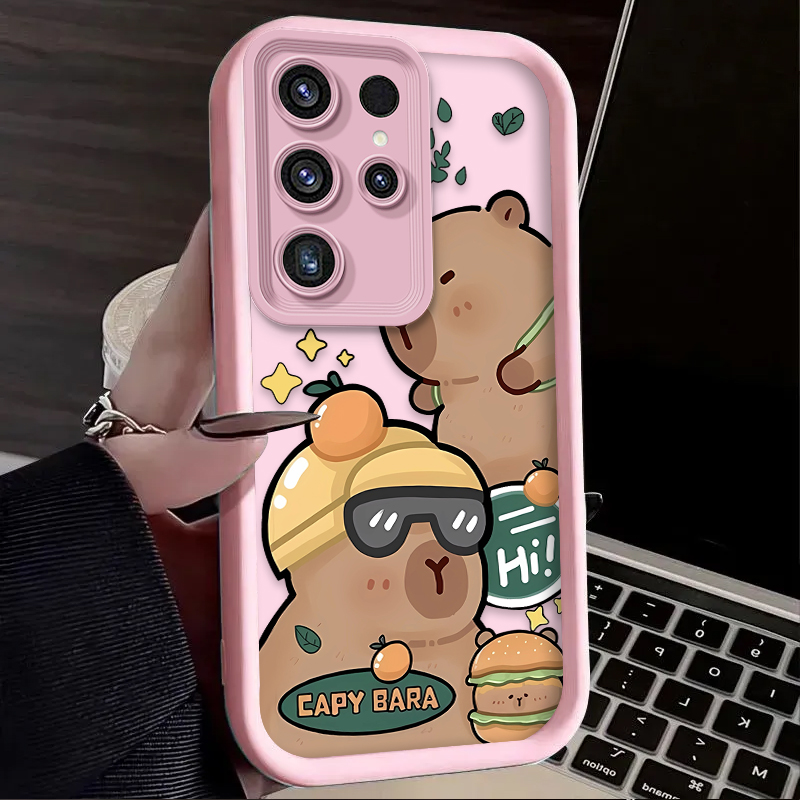 Cool Capybara Soft Phone Case  - Phone Cases For Samsung S21 5G のレビューと価格