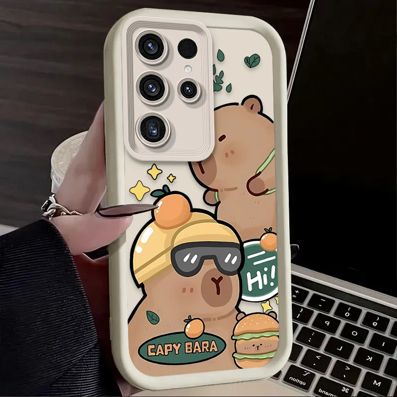 Cool Capybara Soft Phone Case  - Phone Cases For Samsung S21 5G のレビューと価格