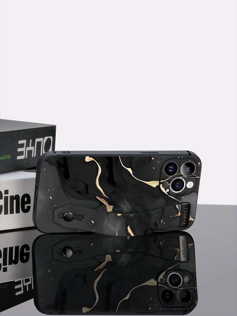 Luxury Liquid Silicone Marble  - Phone Cases With Straps のレビューと価格