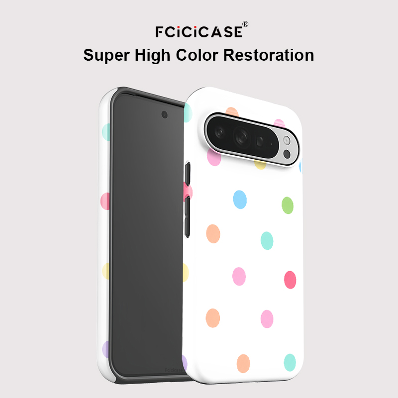 Fcicicase Circular Dots Print  - Phone Cases Google Pixel 10 Pro のレビューと価格