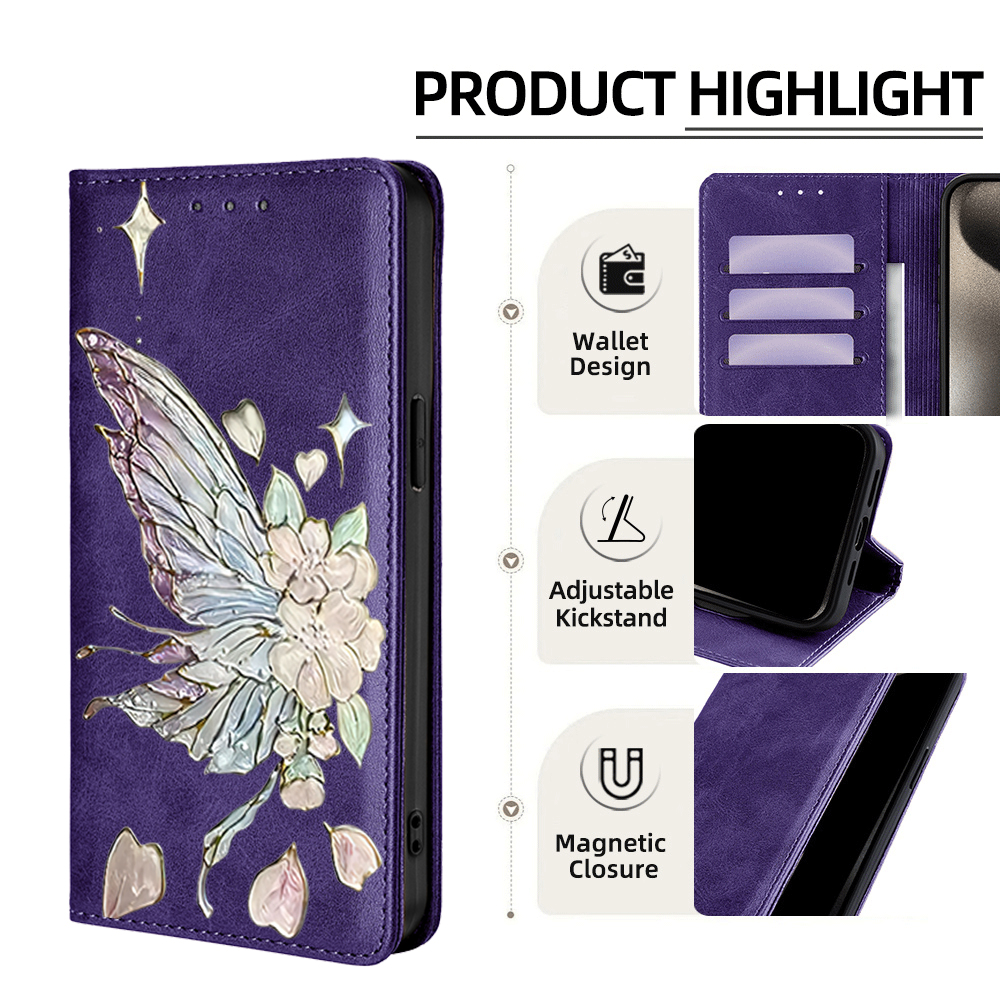 Painted Magnetic Flip Leather  - Phone Cases Samsung S25 Ultra のレビューと価格
