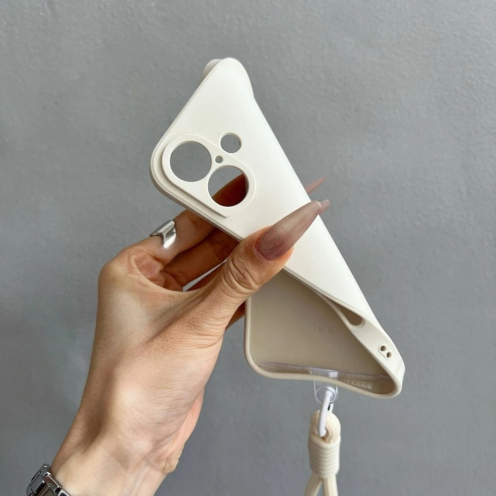 Fashion Silicone Liquid Phone  - Phone Cases With Straps のレビューと価格